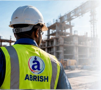 Abrish construction professional at a project site