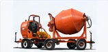 Illustration of Concrete Mixers