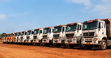 Dump Trucks — Abrish company equipment gallery