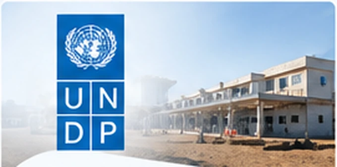 UNDP visual featured in Abrish’s company-profile design