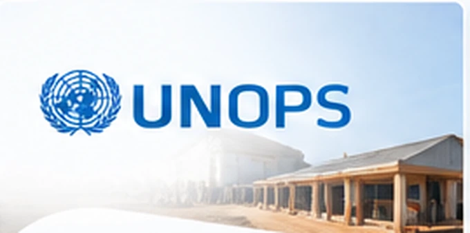 UNOPS visual featured in Abrish’s company-profile design